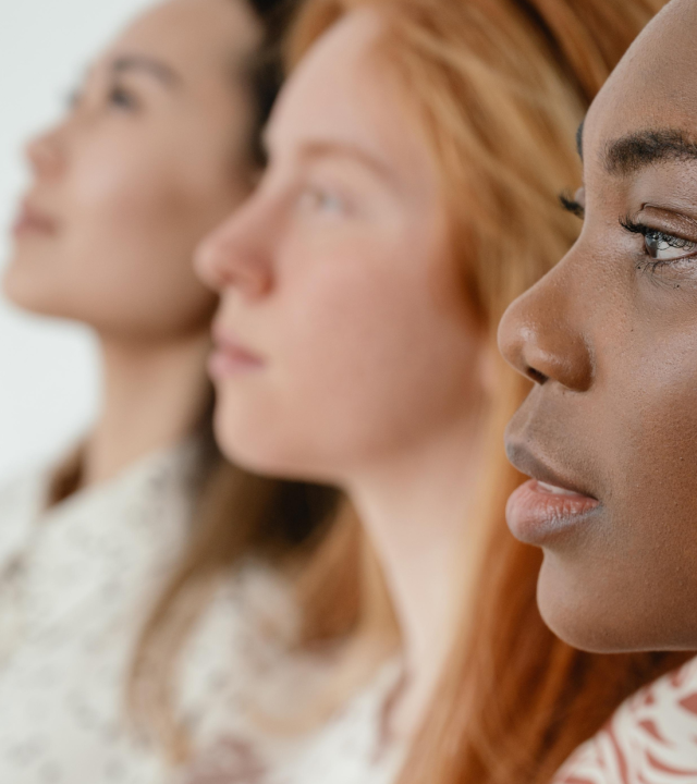 womens side profiles